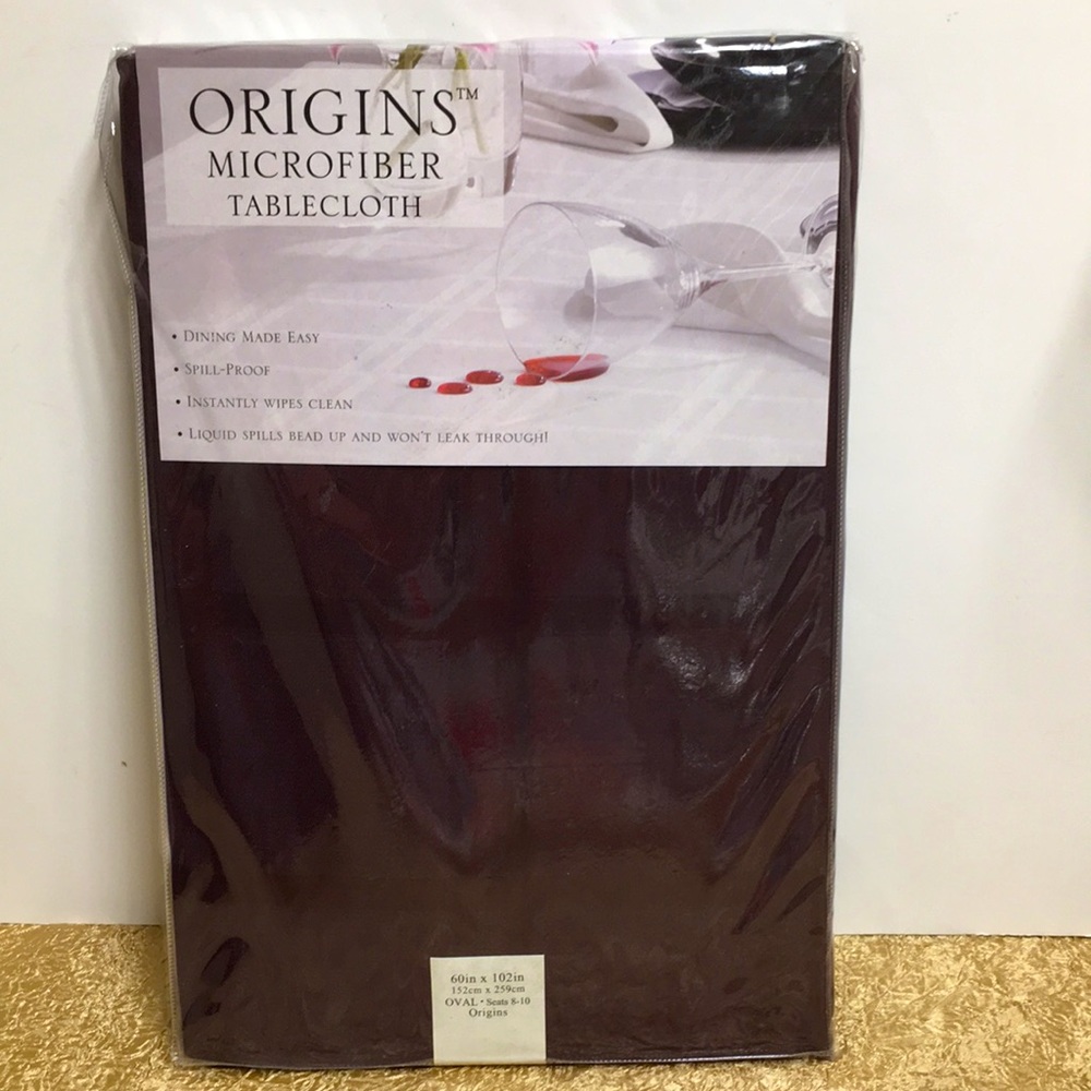 Origins microfiber tablecloth